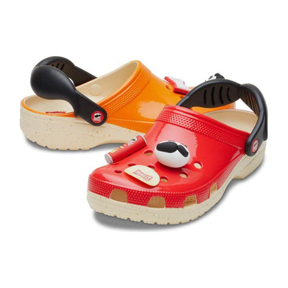 Crocs Pringles Rouge & Orange — Édition Iconique Pop Style